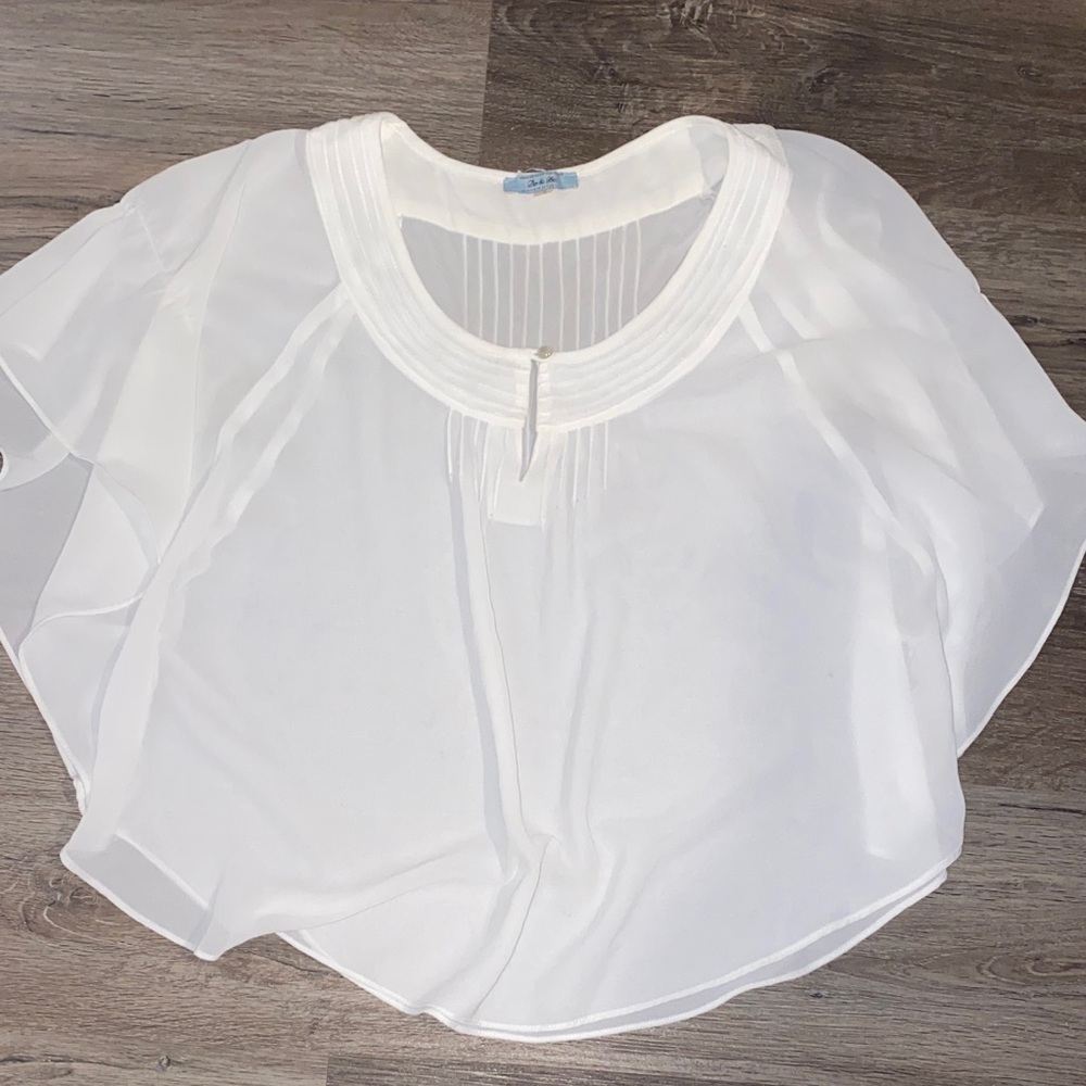 Elegant White Women's Top